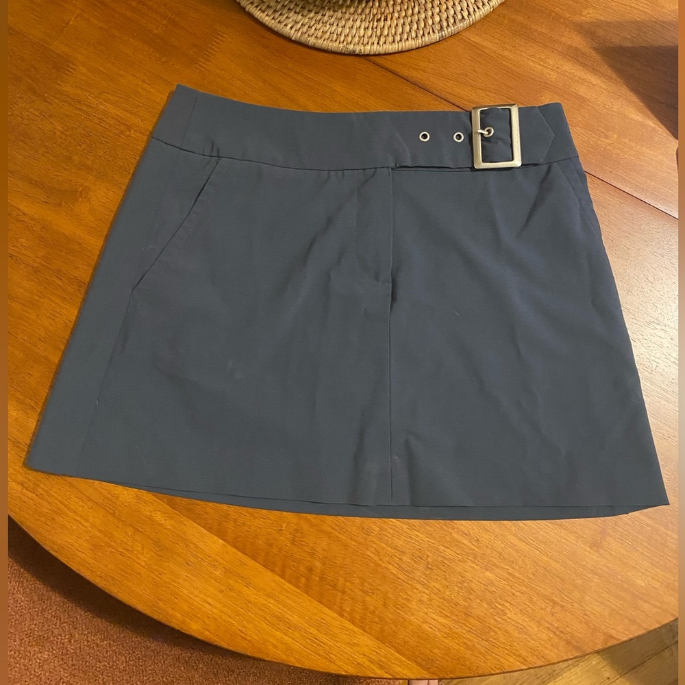 Trina Turk Miniskirt with built-in belt